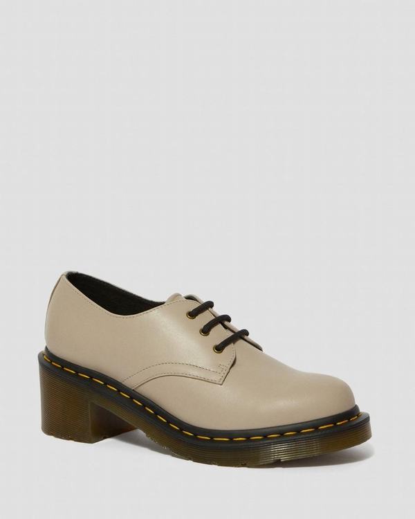 Dr Martens Dámské Polobotky Amory Wanama Béžový, CZ-439170